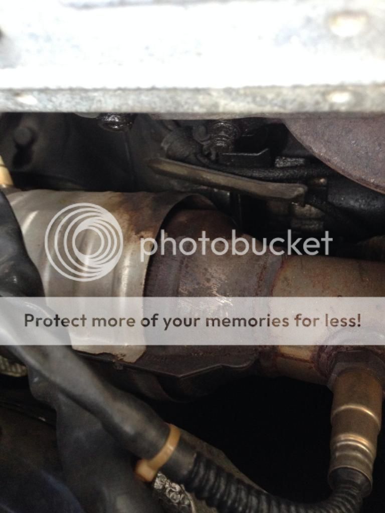 Unknown leak on catalytic converter NEED HELP VW Vortex Volkswagen